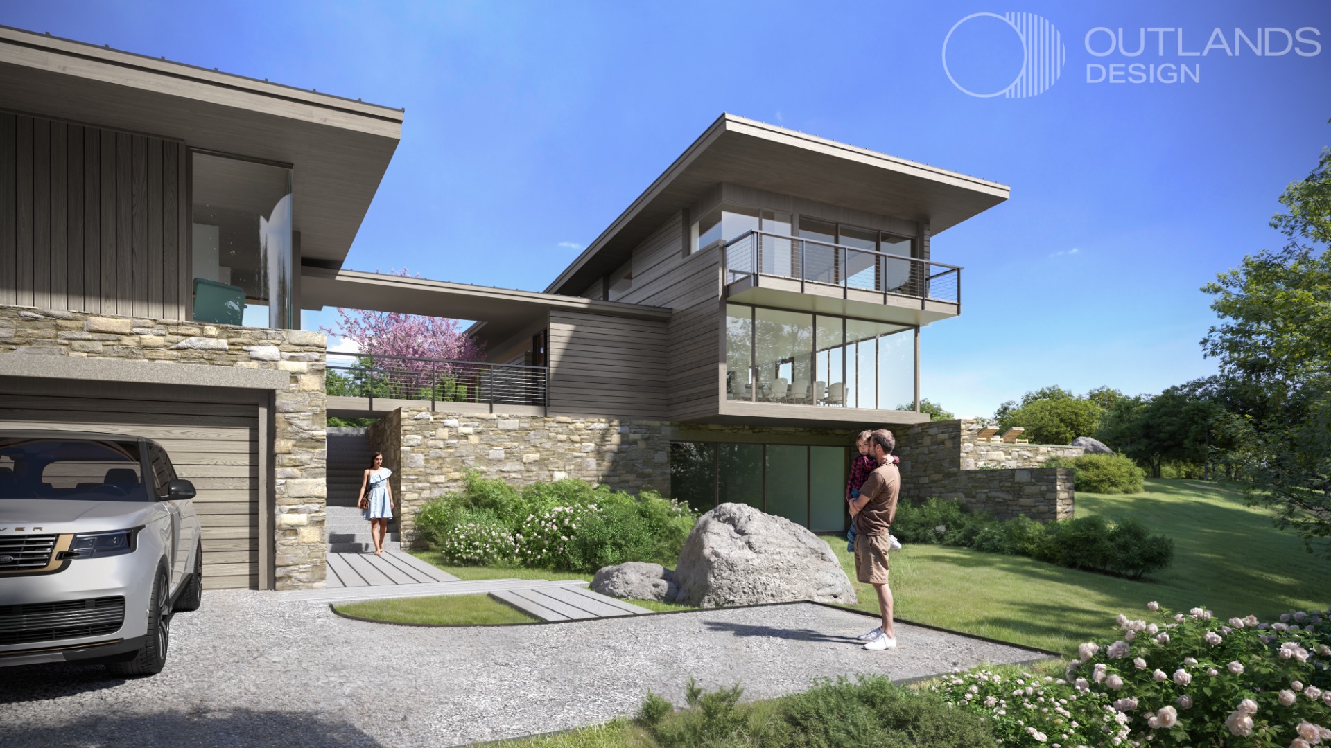 38 Fire Tower Road West Tisbury, MA 02568 - Photo 8 of 8 a front view of a house with garden