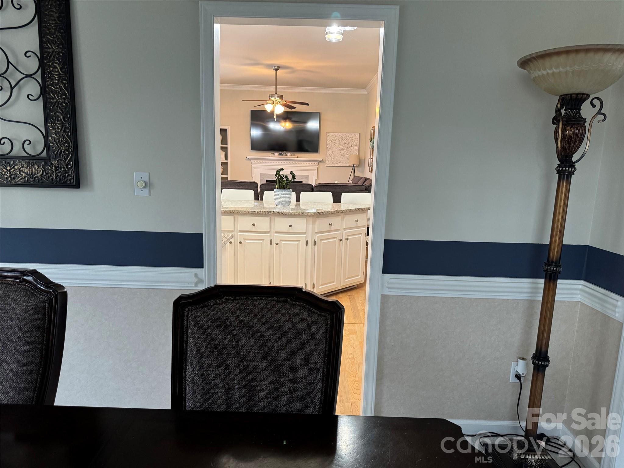 4846 Fortunes Ridge Trail Charlotte, NC 28269 - Photo 8 of 43 a kitchen with a sink and a refrigerator