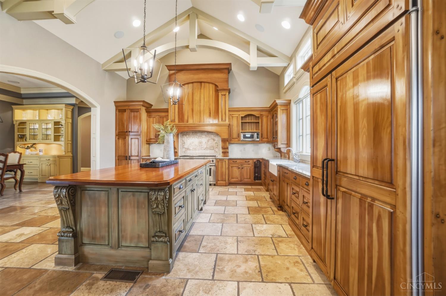 1054 Observatory Point Maineville, OH 45039 - Photo 11 of 82 Large contrasting island will be great for entertaining guests.