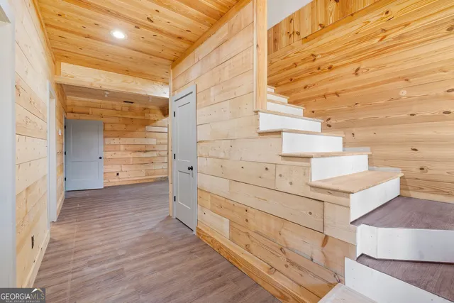 a view of storage and utility room