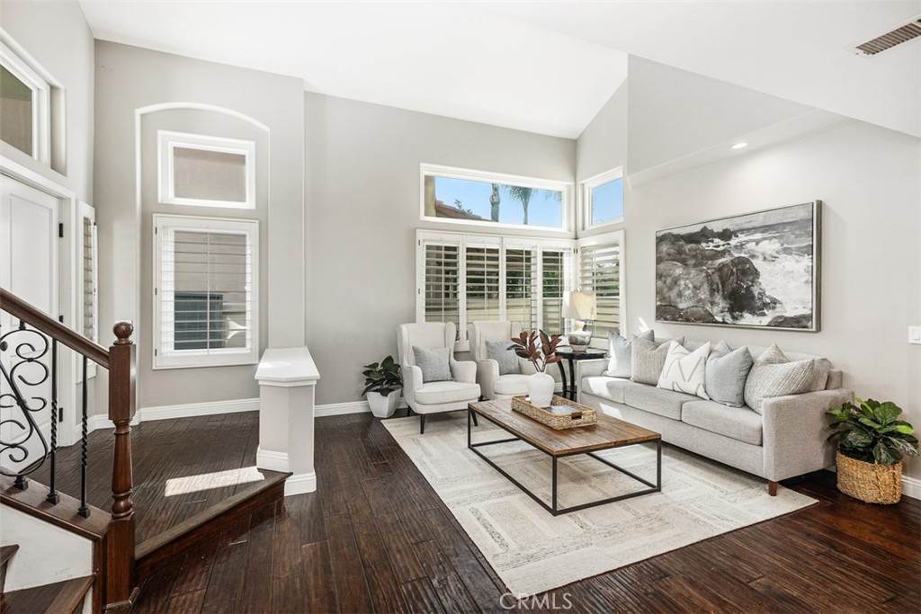6 Calella Laguna Niguel, CA 92677 - Photo 3 of 28 a living room with furniture large window and wooden floor