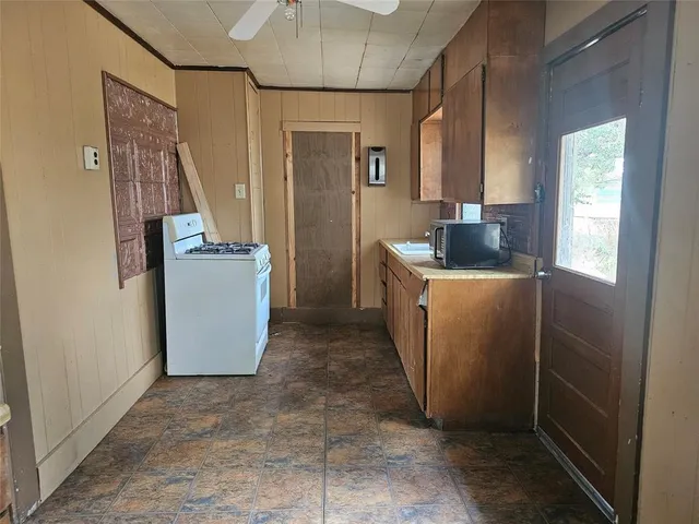 a room with storage and utility