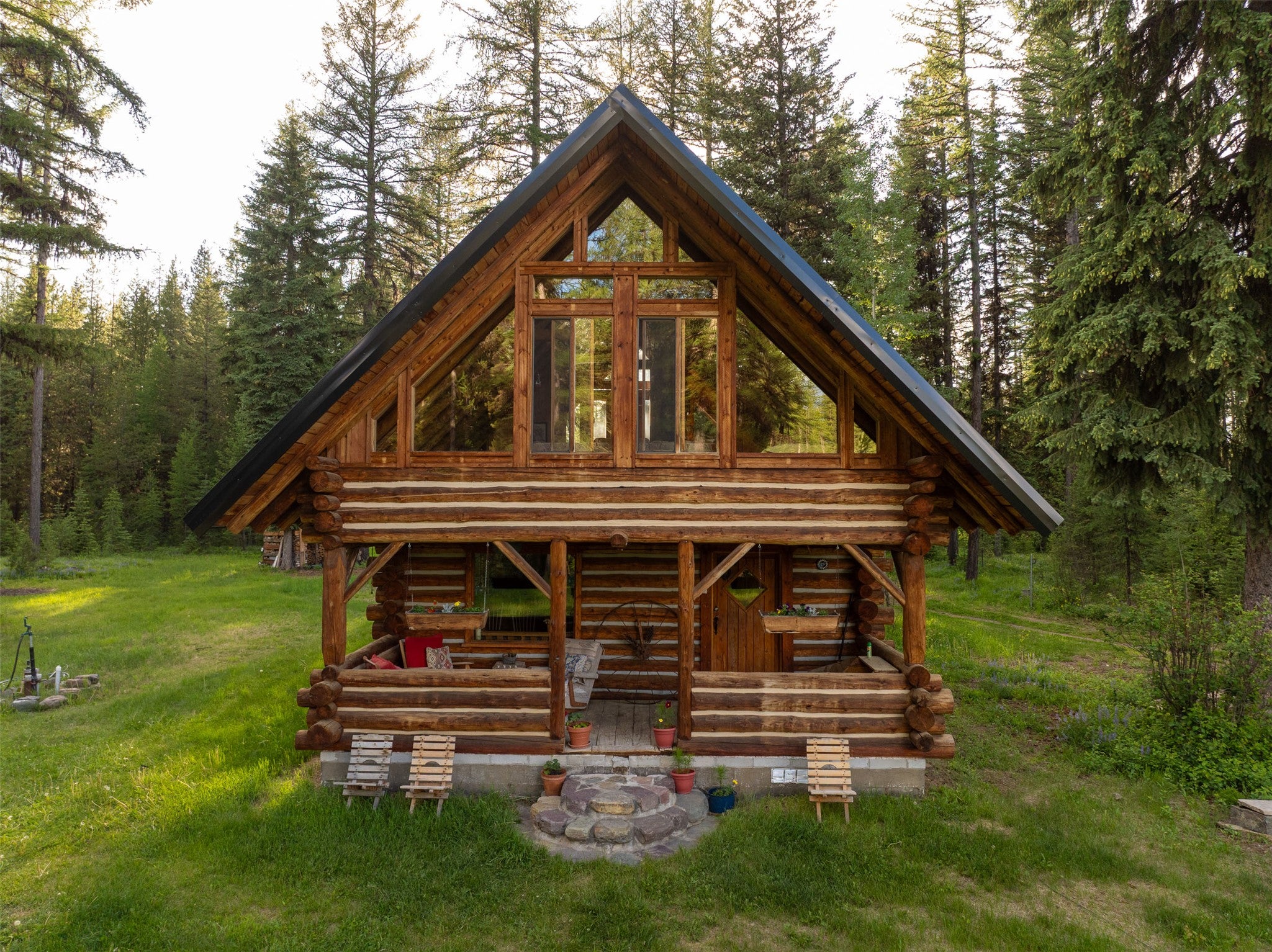 235 Red Mdw Crk Road Polebridge, MT 59928 - Photo 1 of 1 Picture perfect cabin in Montana.