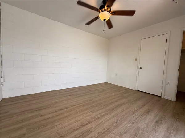wooden floor in an empty room