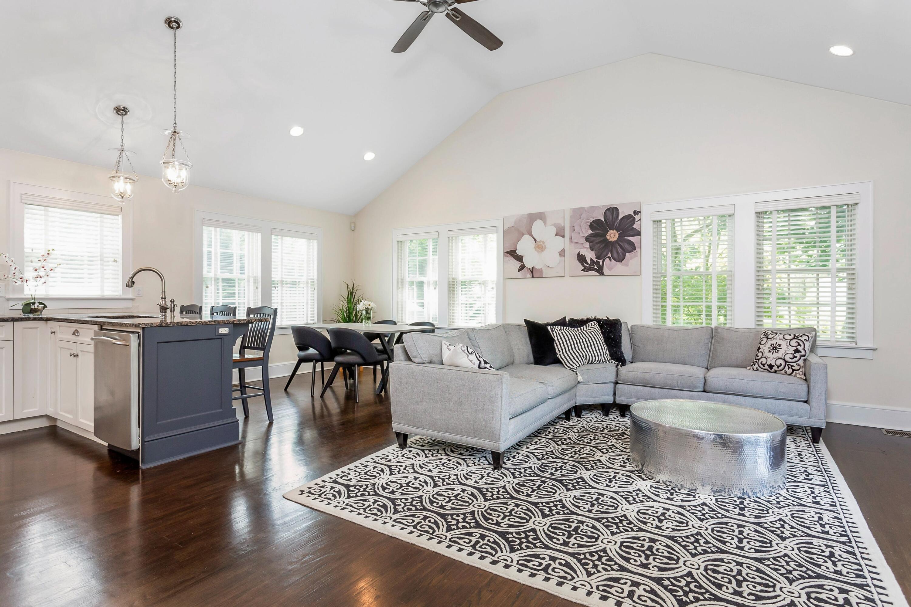23 Renshaw Road Darien, CT 06820 - Photo 11 of 34 a living room with furniture and a table