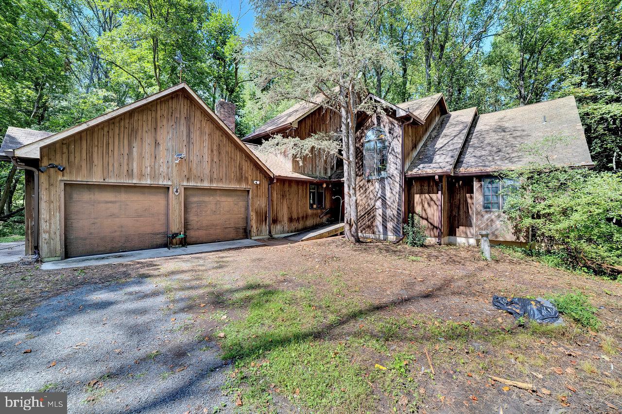 145 White Pine Road Chesterfield, NJ 08515 - Photo 41 of 48 a view of a house with a yard and garage