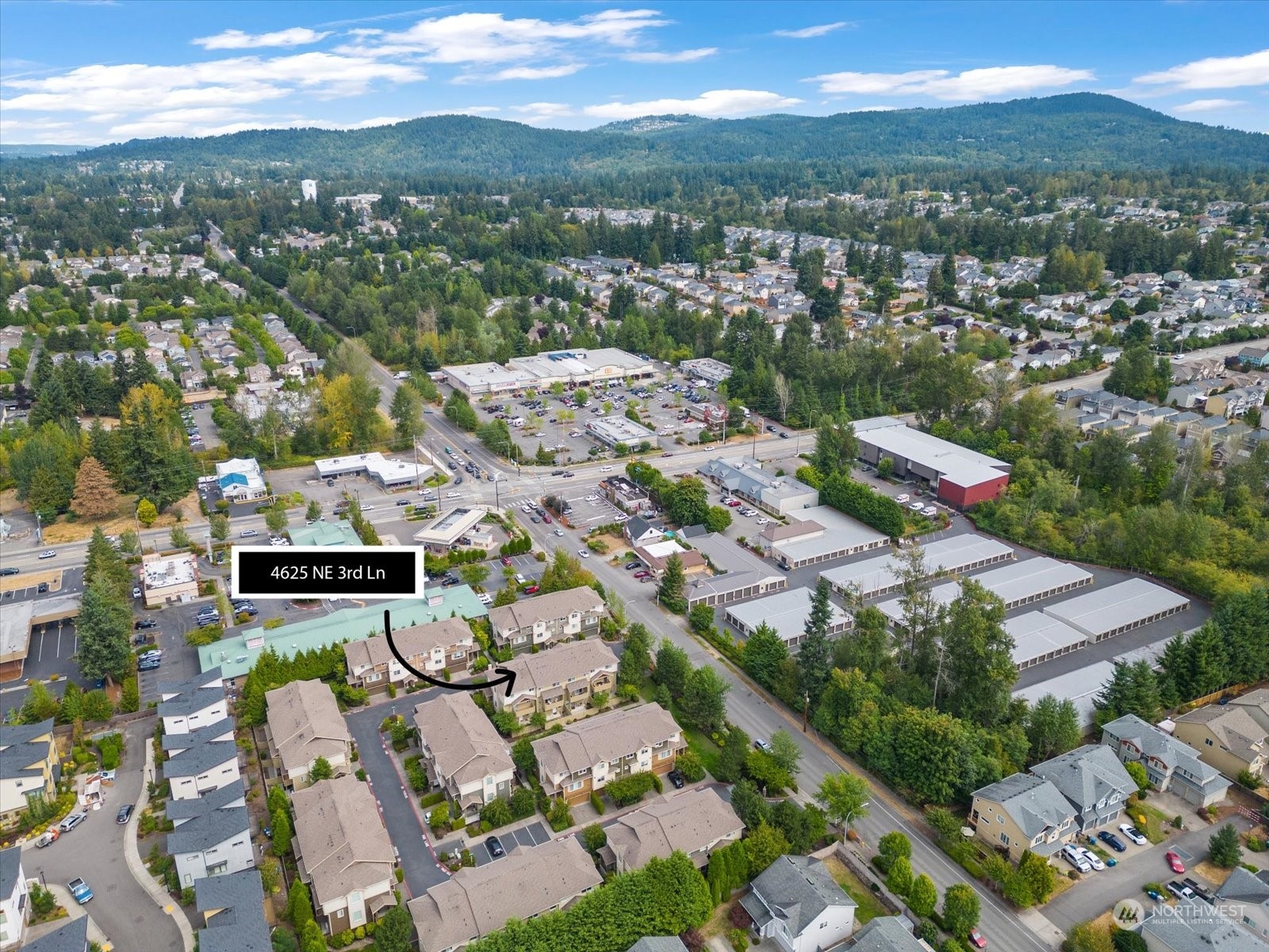 4625 Northeast 3rd Lane, Unit G3 Renton, WA 98059 - Photo 36 of 40 an aerial view of residential houses with outdoor space