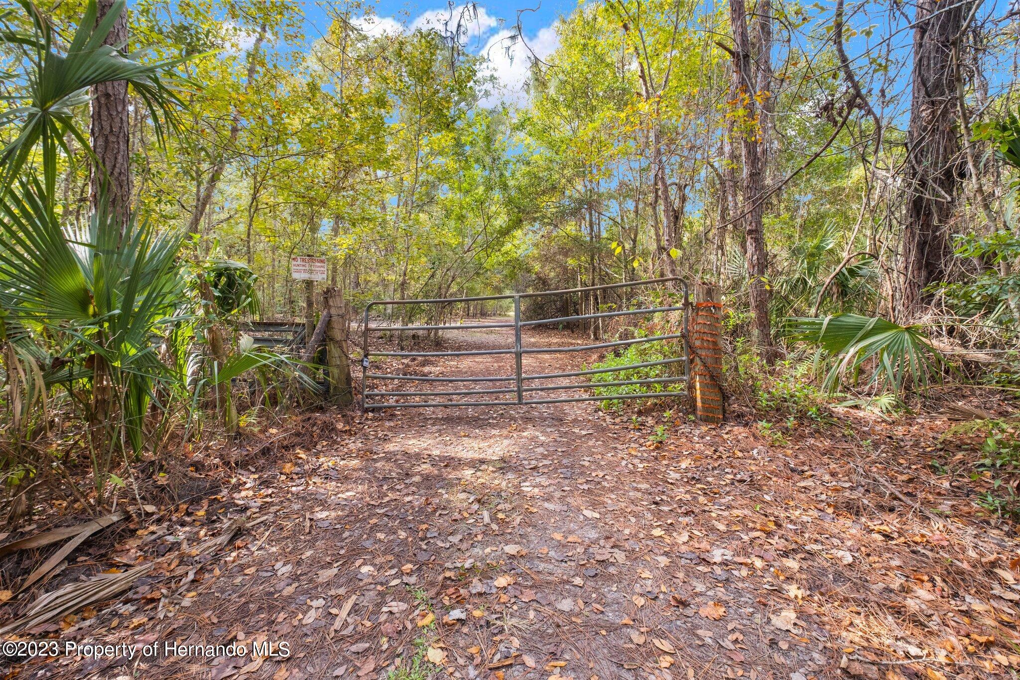 0 Algood Road Hernando Beach, FL 34607 - Photo 10 of 30 a backyard of a house with lots of green space