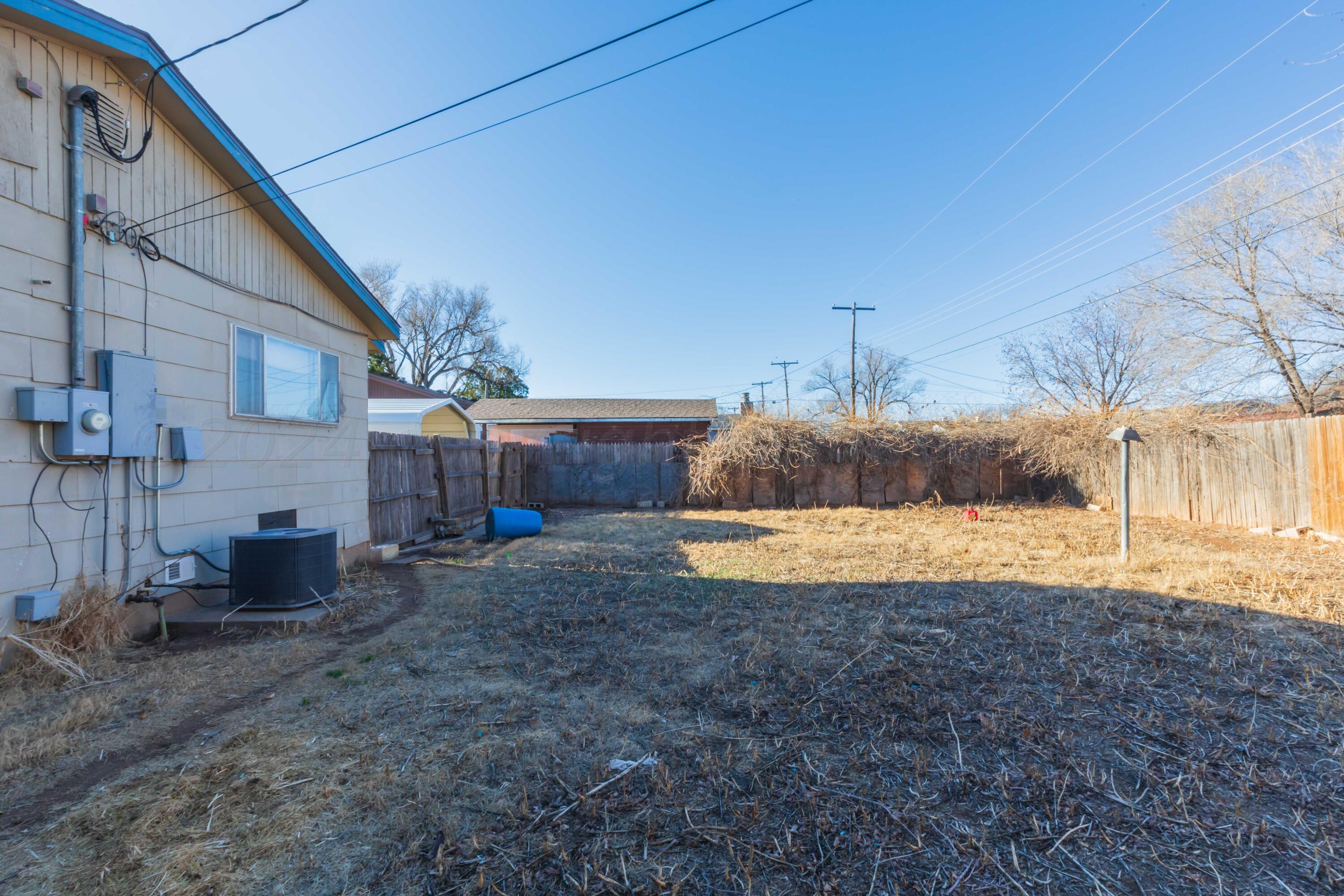 5022 South Bonham Street Amarillo, TX 79110 - Photo 28 of 29 BACKYARD VIEW 2