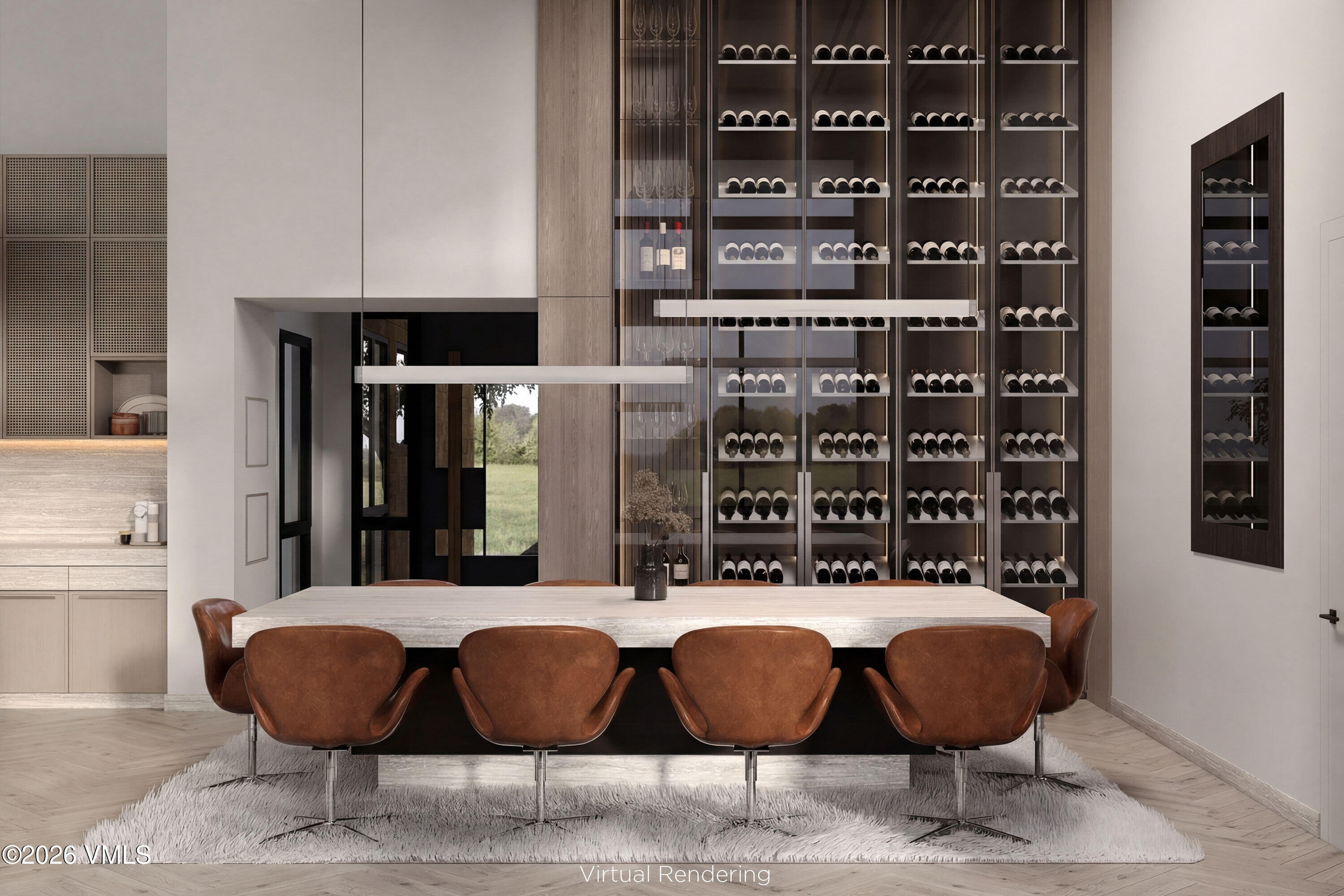 32 Foxprowl Gypsum, CO 81637 - Photo 4 of 13 Ambrosi-House_05_Dining-Room-Evening-Amb