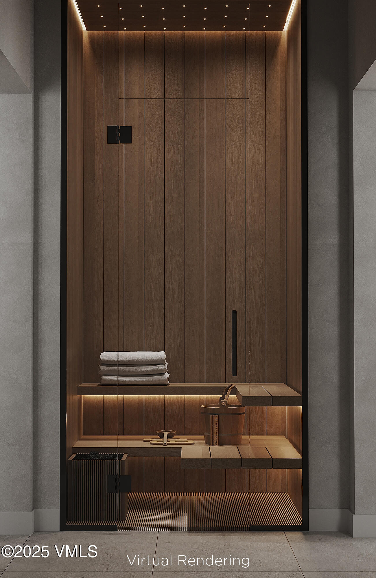 32 Foxprowl Gypsum, CO 81637 - Photo 8 of 13 Ambrosi House_09_Owner_s Suite Sauna