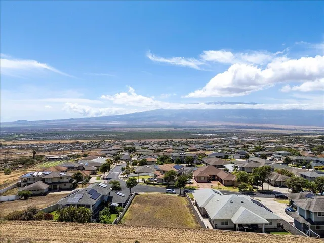 an aerial view of residential house with outdoor space