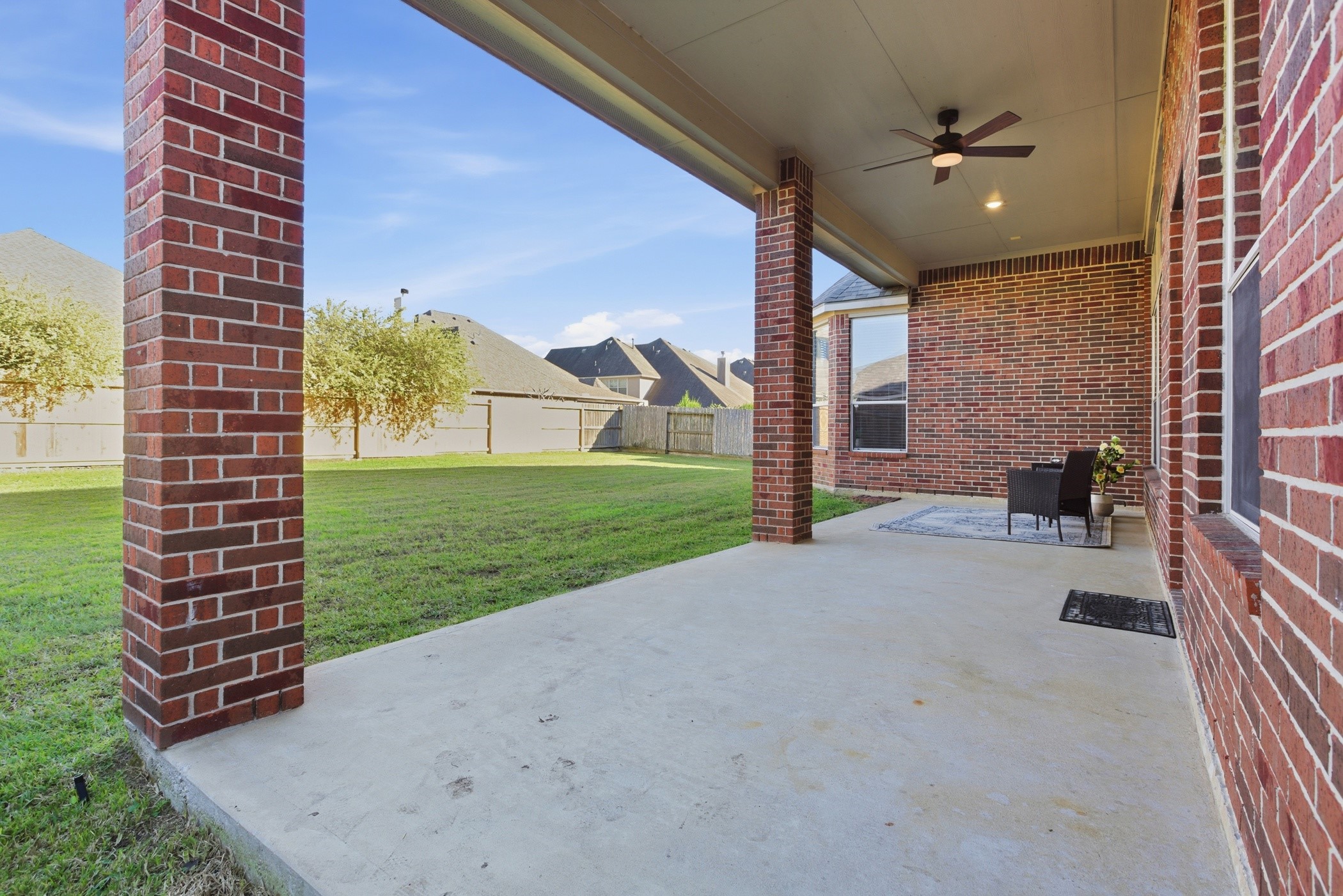 10918 Menaggio Court Richmond, TX 77406 - Photo 42 of 49 Covered patio