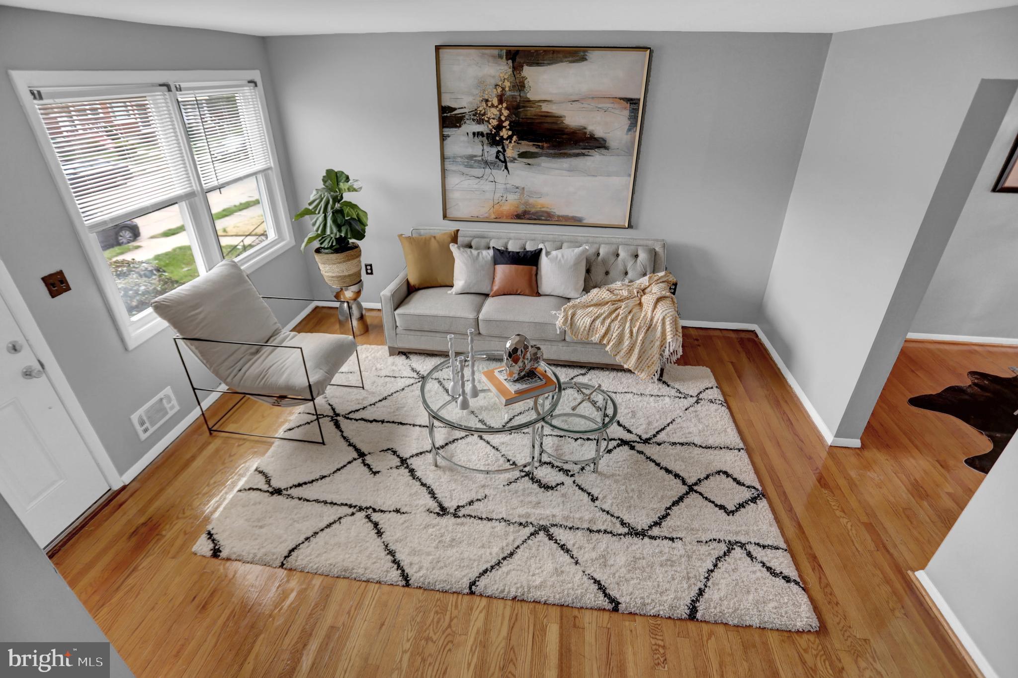 4202 Labyrinth Road Baltimore, MD 21215 - Photo 3 of 25 Beautiful Hardwood Floors