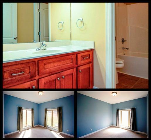 5108 Drake Road Cedar Hill, TN 37032 - Photo 10 of 20 Second and third bedrooms on main floor with shared bath.