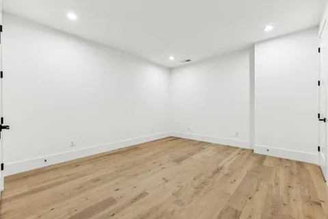 a view of a building with a yard