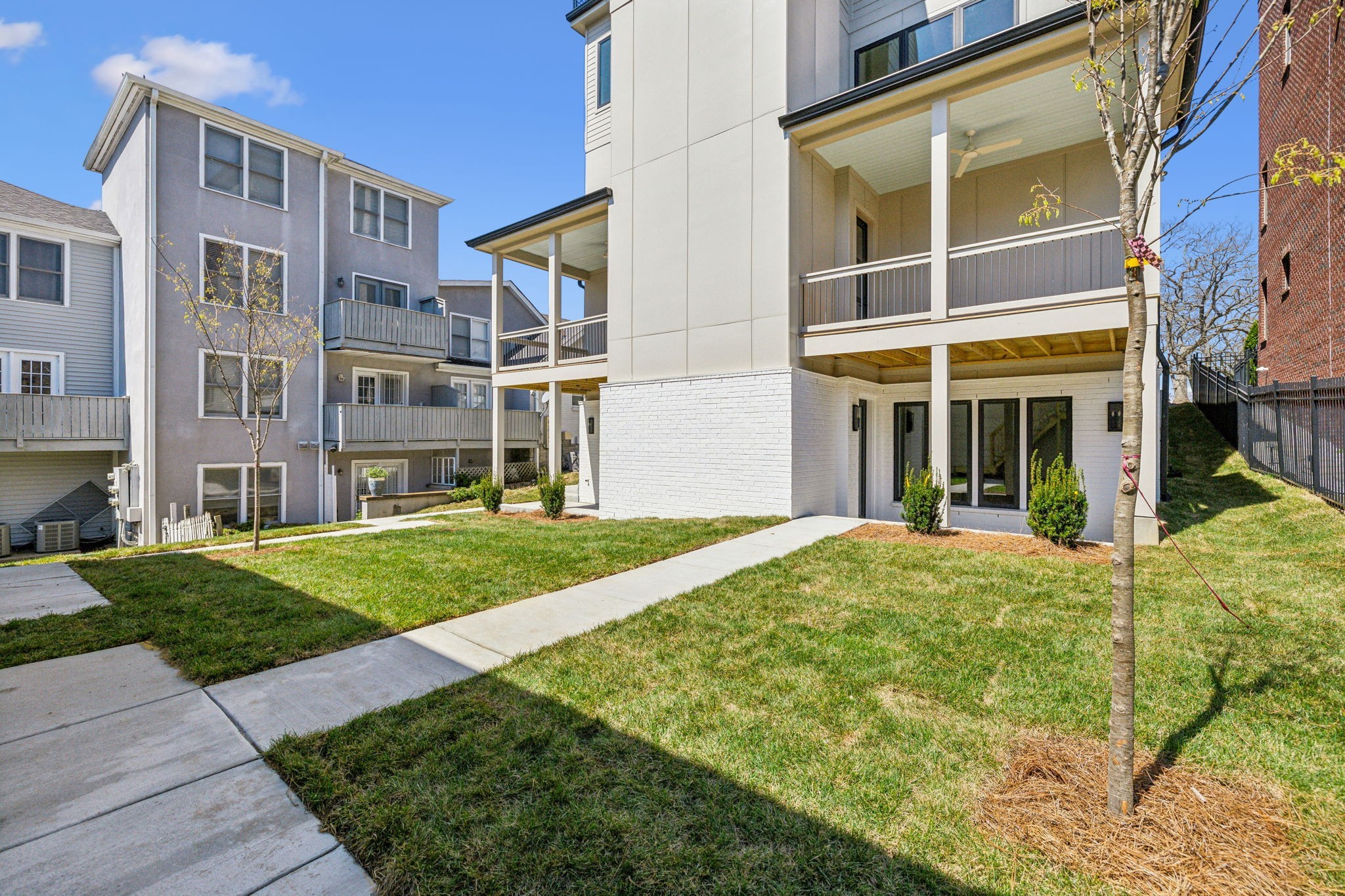 3135 Parthenon Avenue, Unit A Nashville, TN 37203 - Photo 54 of 77 a view of a building with a yard