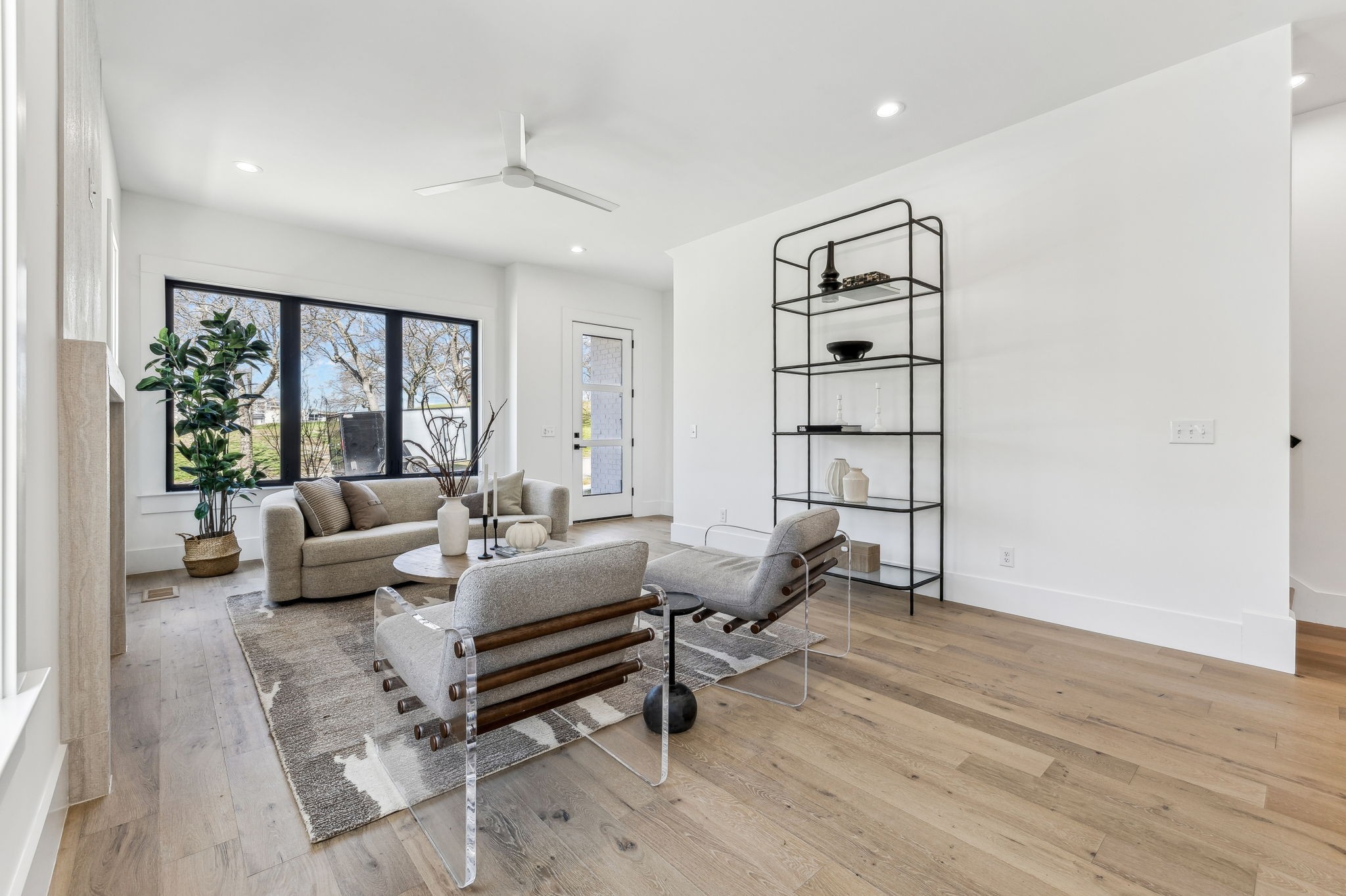 3135 Parthenon Avenue, Unit A Nashville, TN 37203 - Photo 7 of 77 a living room with furniture or outdoor space with wooden floor