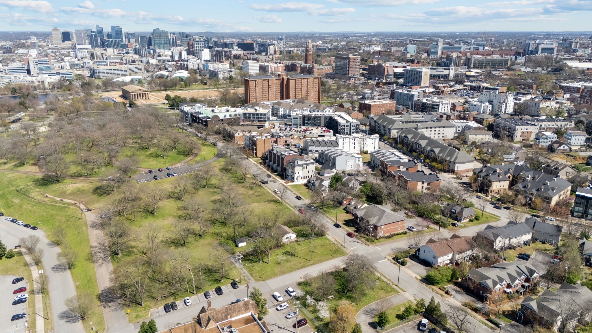 3135 Parthenon Avenue, Unit A Nashville, TN 37203 - Photo 74 of 77 an aerial view of a city