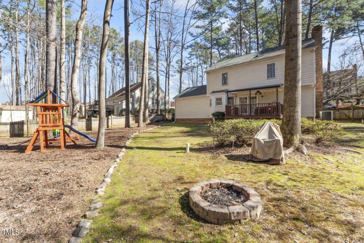 8808 Reigate Lane Raleigh, NC 27603 - Photo 25 of 39 Backyard