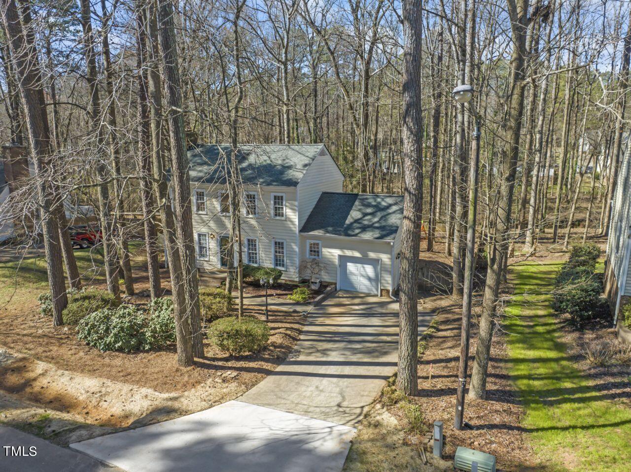 8808 Reigate Lane Raleigh, NC 27603 - Photo 27 of 39 Front Drone