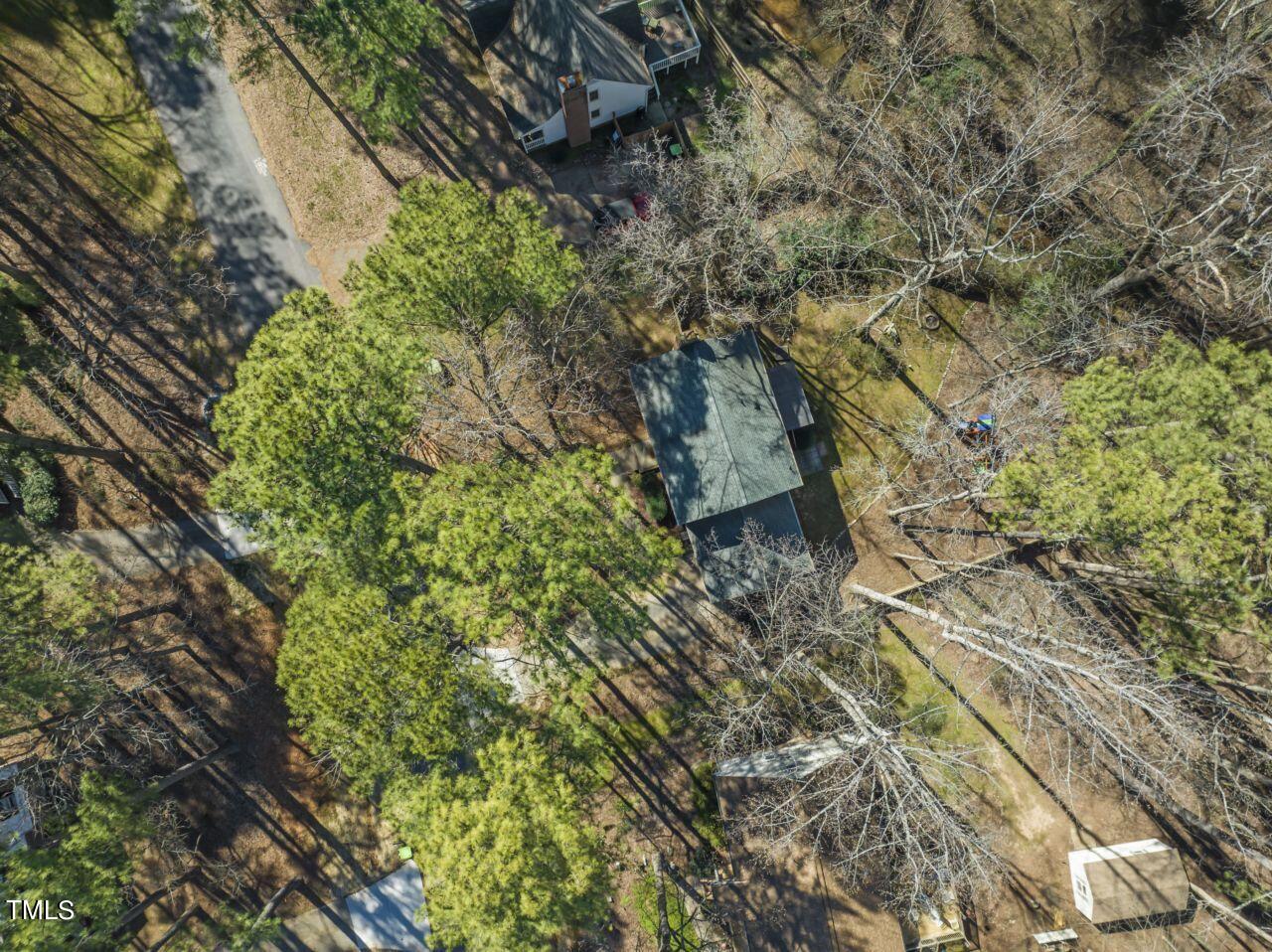 8808 Reigate Lane Raleigh, NC 27603 - Photo 33 of 39 Overhead drone