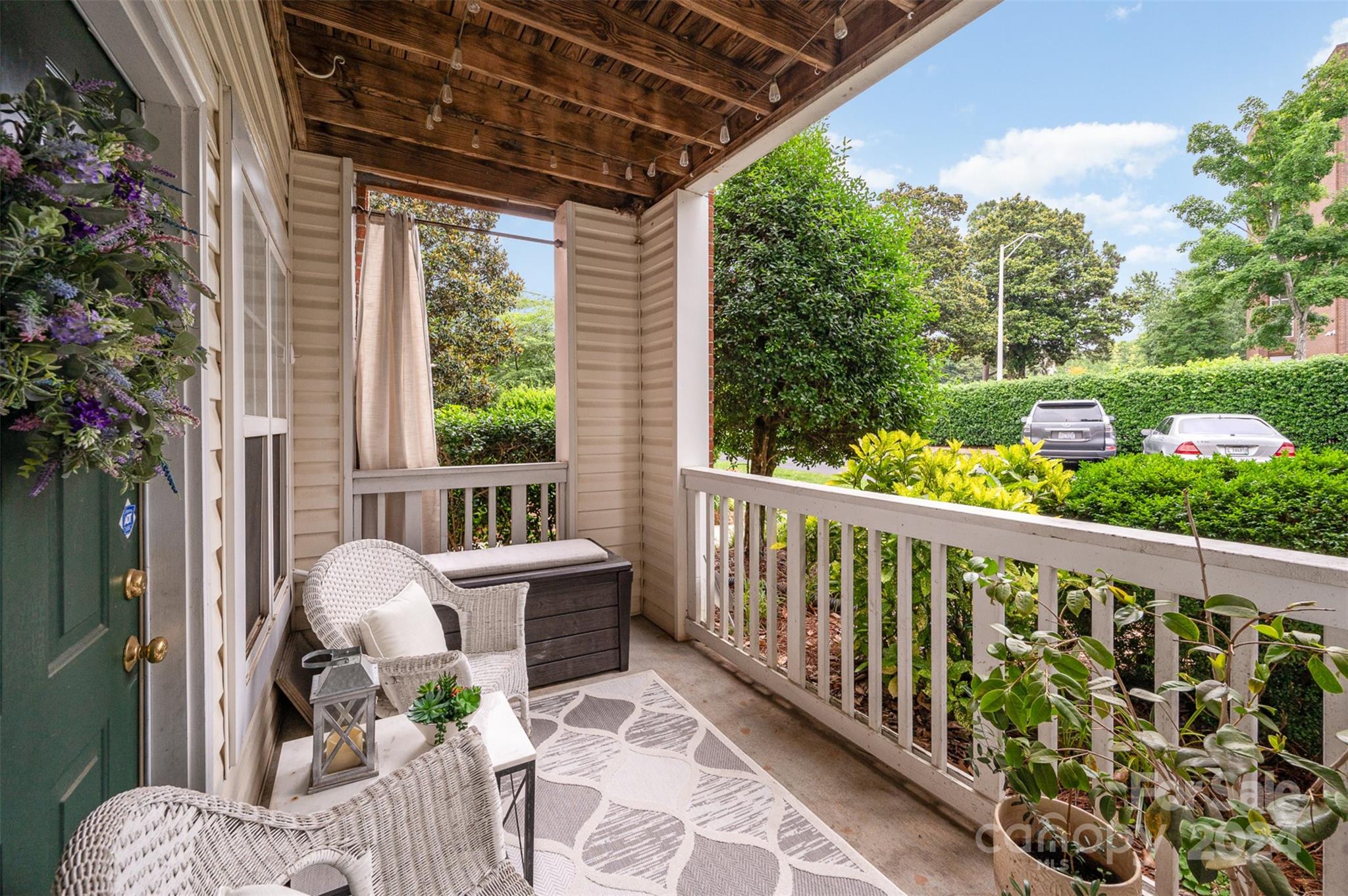 5730 Closeburn Road, Unit G Charlotte, NC 28210 - Photo 29 of 30 a view of a porch with furniture