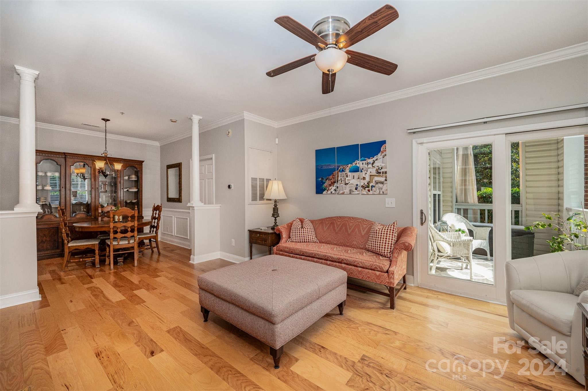 5730 Closeburn Road, Unit G Charlotte, NC 28210 - Photo 9 of 30 a living room with furniture and a large window