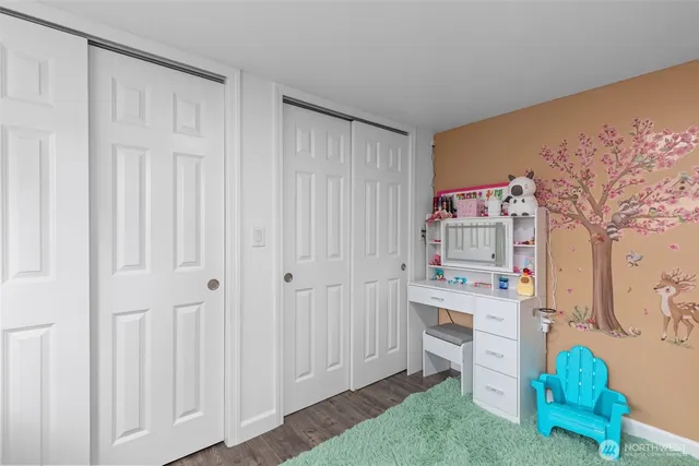 a room with storage and utility
