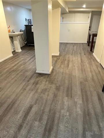 a view of a storage & utility room