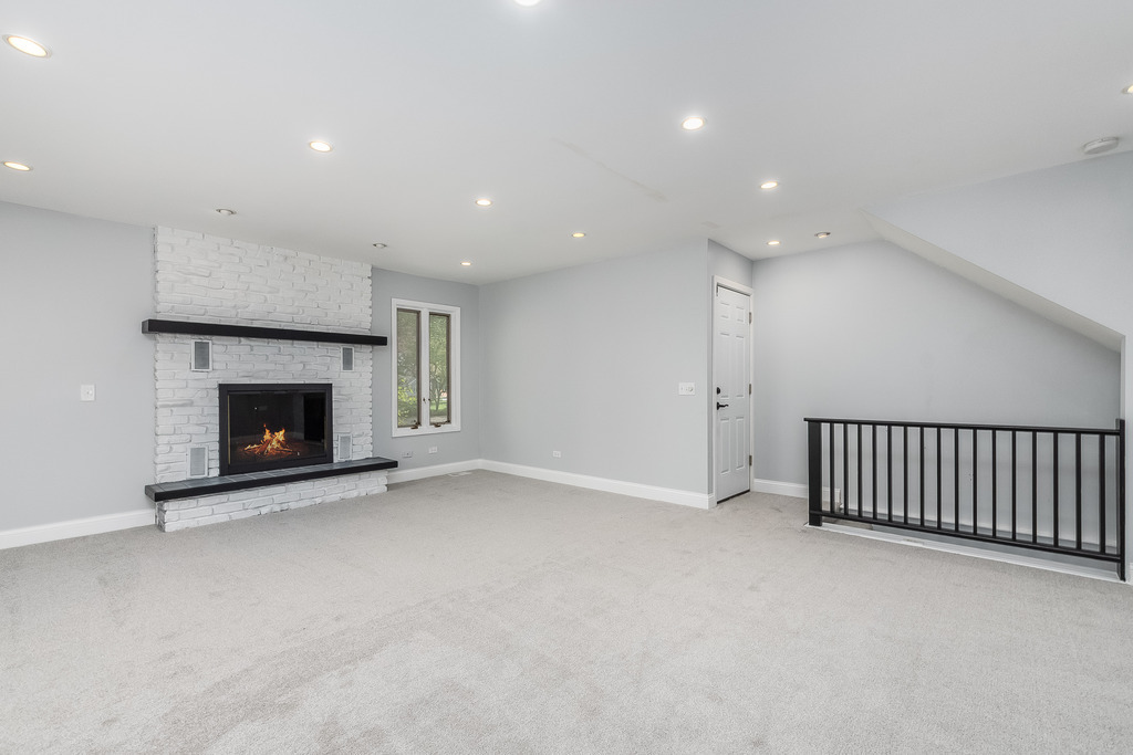 1570 Burning Trail Wheaton, IL 60189 - Photo 15 of 30 a view of an empty room with a fireplace