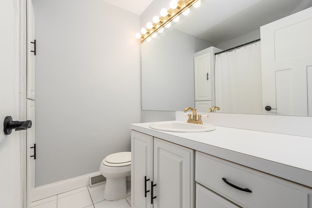 1570 Burning Trail Wheaton, IL 60189 - Photo 23 of 30 a bathroom with a sink a toilet and vanity