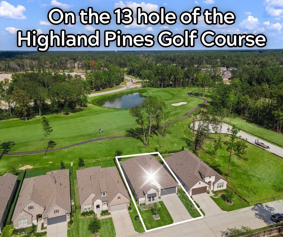 7551 Congress Trl Way Porter, TX 77365 - Photo 2 of 49 Home perfectly situated on The Highlands’ 13th hole