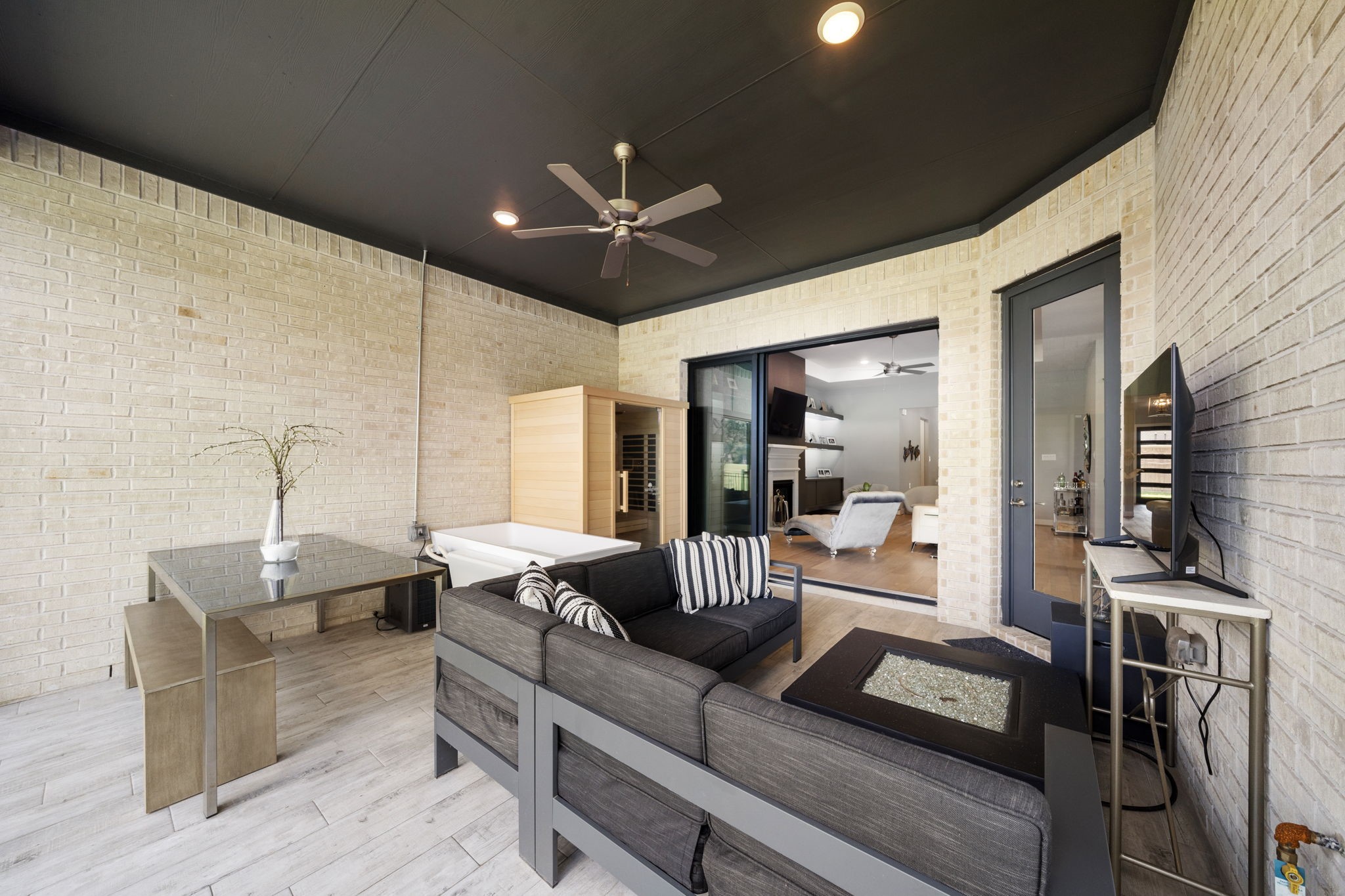 7551 Congress Trl Way Porter, TX 77365 - Photo 27 of 49 Patio perspective showcasing style and space.