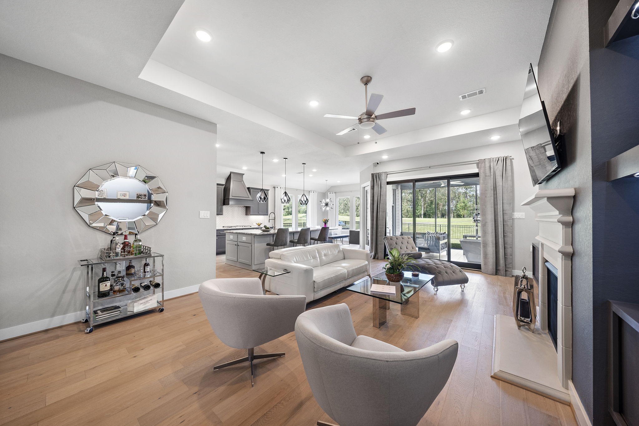 7551 Congress Trl Way Porter, TX 77365 - Photo 6 of 49 Boundless light. Oversized glass, expansive living.