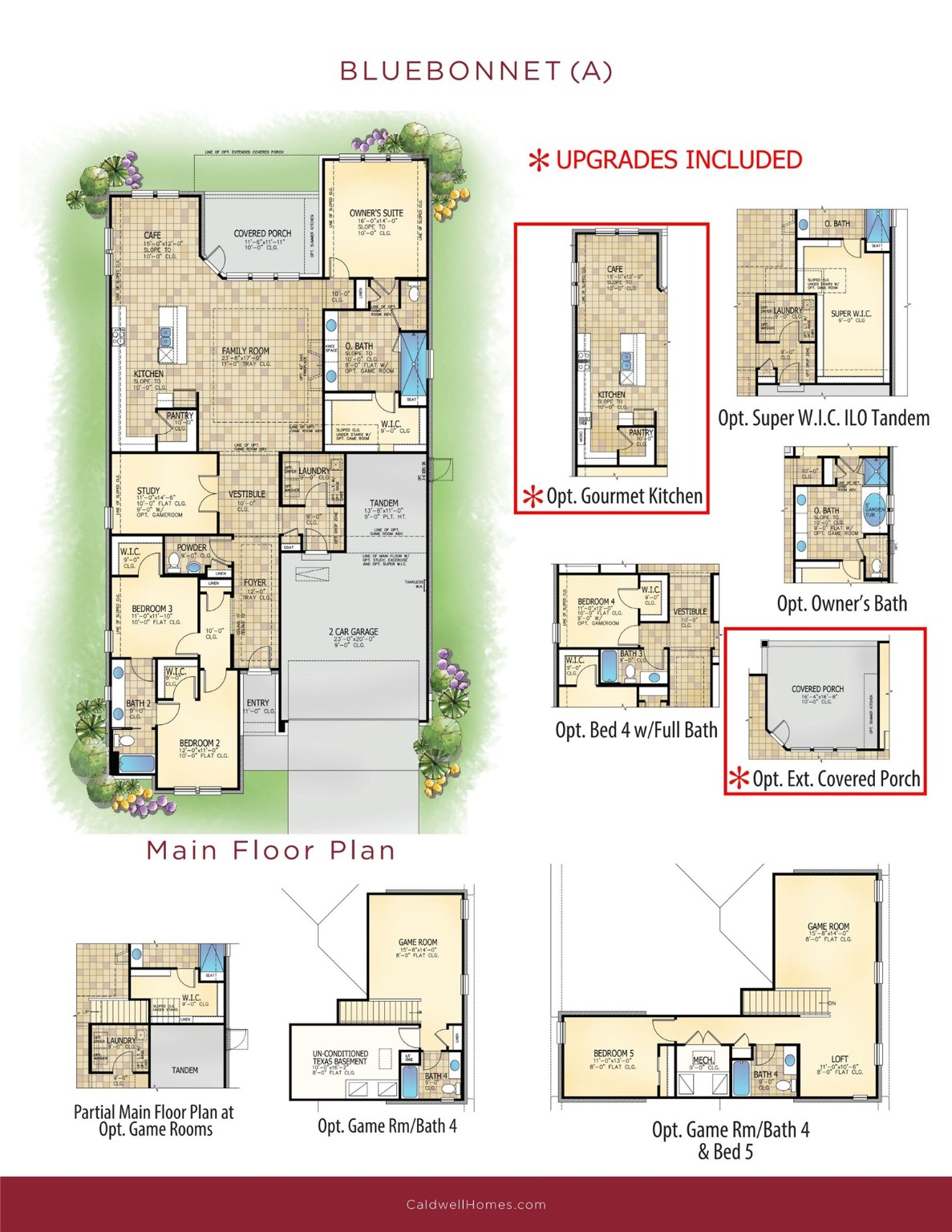 7551 Congress Trl Way Porter, TX 77365 - Photo 49 of 49 Floor plan perfection—Same as Caldwell Homes model currently on the market.