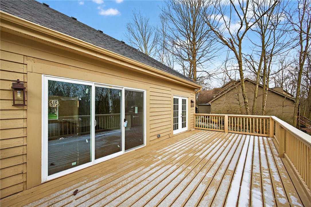 811 Wind Bluff Point Springboro, OH 45066 - Photo 48 of 51 This spacious wooden deck offers abundant outdoor space for relaxation and entertaining.