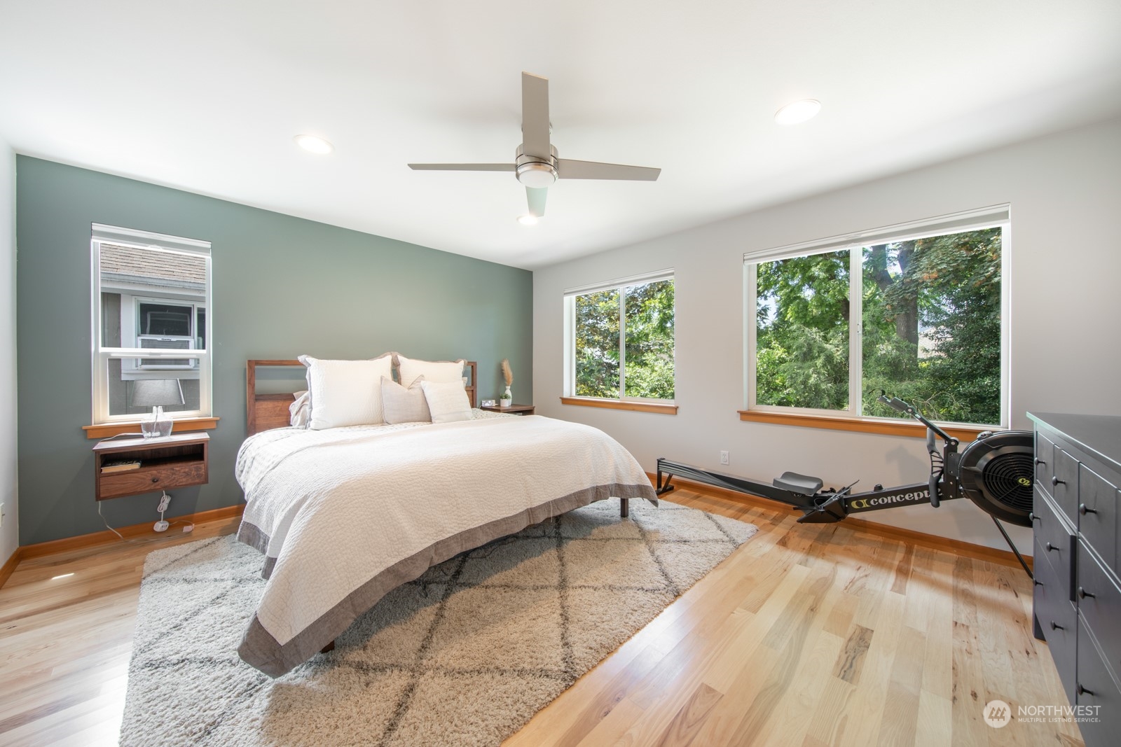 319 18th Avenue Seattle, WA 98122 - Photo 16 of 38 a bedroom with a bed and a large window