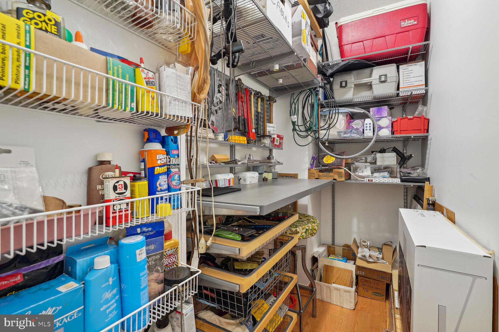 4141 North Henderson Road, Unit 611 Arlington, VA 22203 - Photo 17 of 45 Tons of closet space - one converted into workshop
