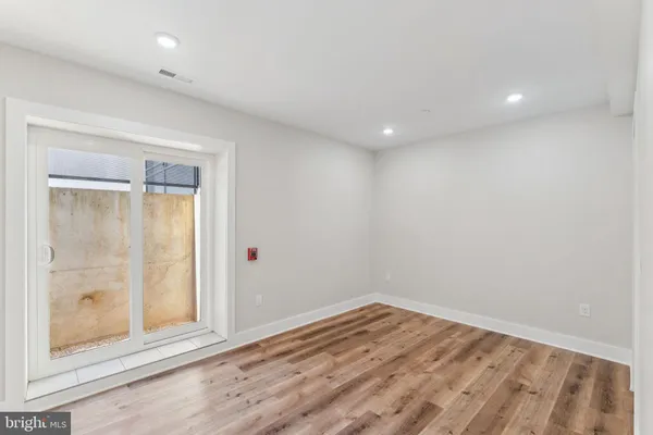 a view of room with window