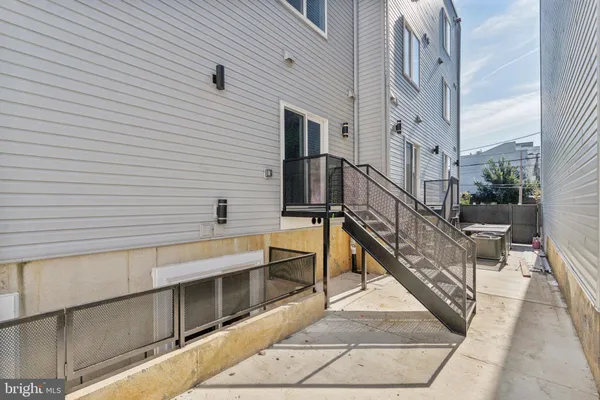 a view of balcony and deck