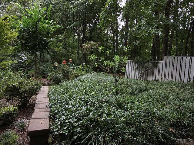 5407 Springfield Drive Raleigh, NC 27609 - Photo 23 of 24 Back garden area.