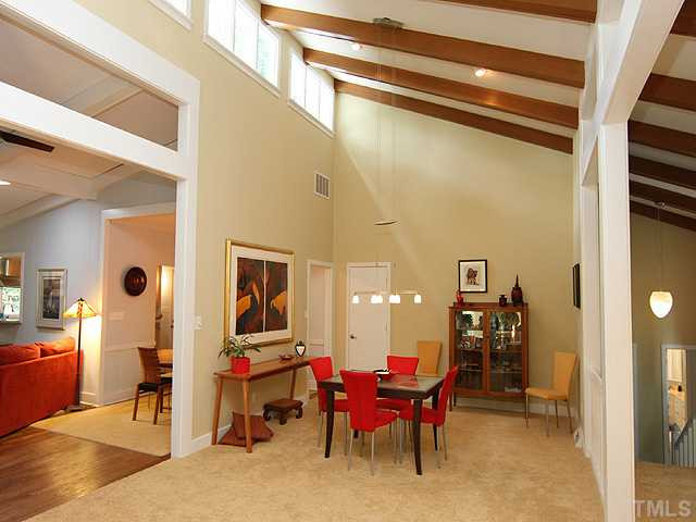 5407 Springfield Drive Raleigh, NC 27609 - Photo 6 of 24 Pendant lights over dining table.