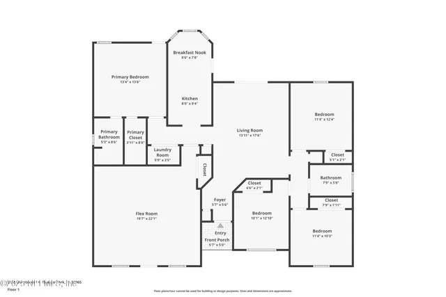 a picture of a floor plan