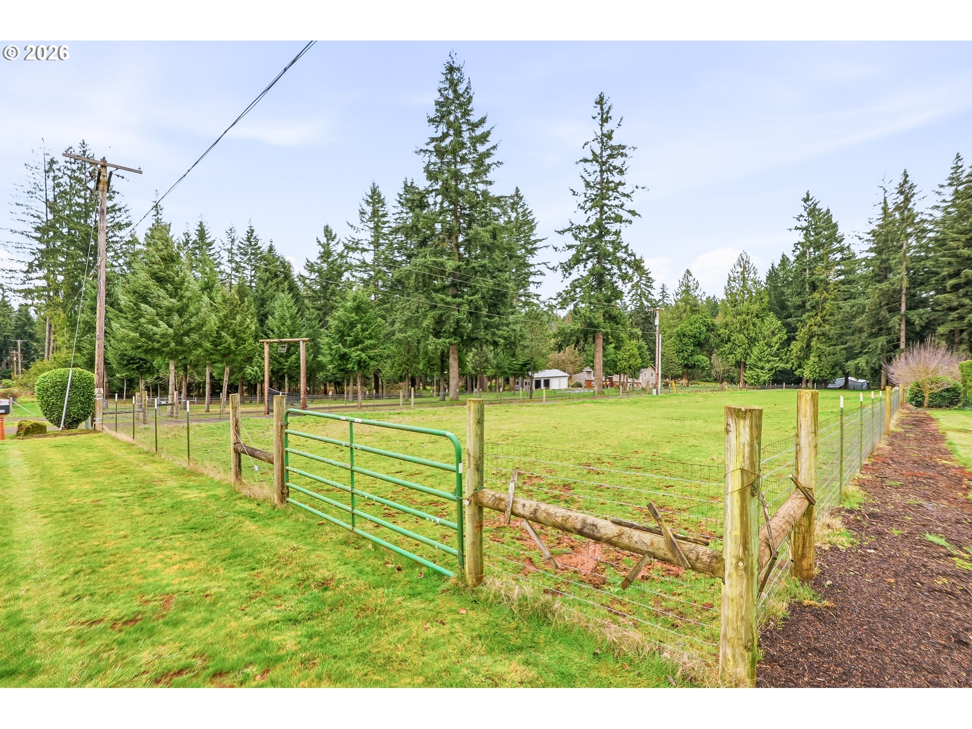 18280 South Old Clarke Road Mulino, OR 97042 - Photo 30 of 32 a view of a park with large trees