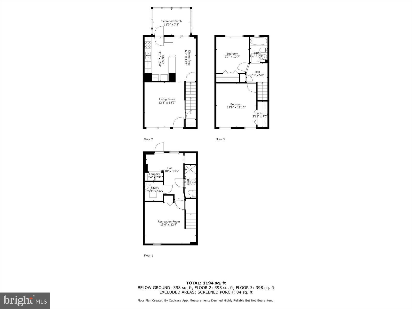 625 Queensgate Road Baltimore, MD 21229 - Photo 39 of 39 Entire House Floor Plan