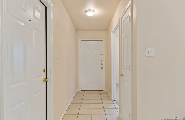 a view of an entryway