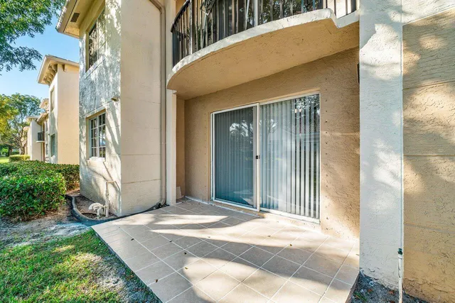 a backyard of a house