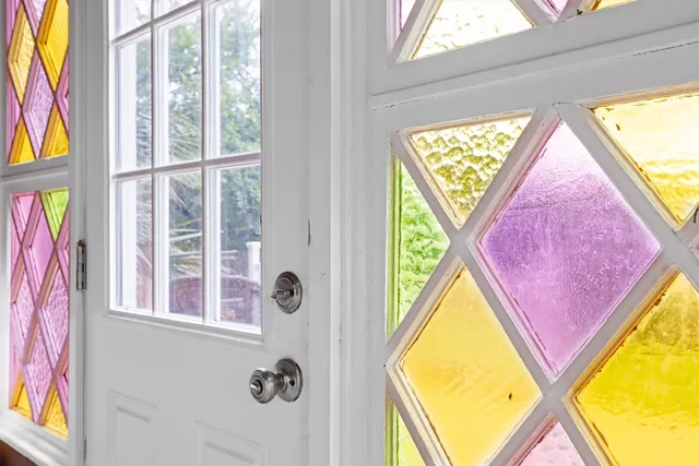 a view of an entryway