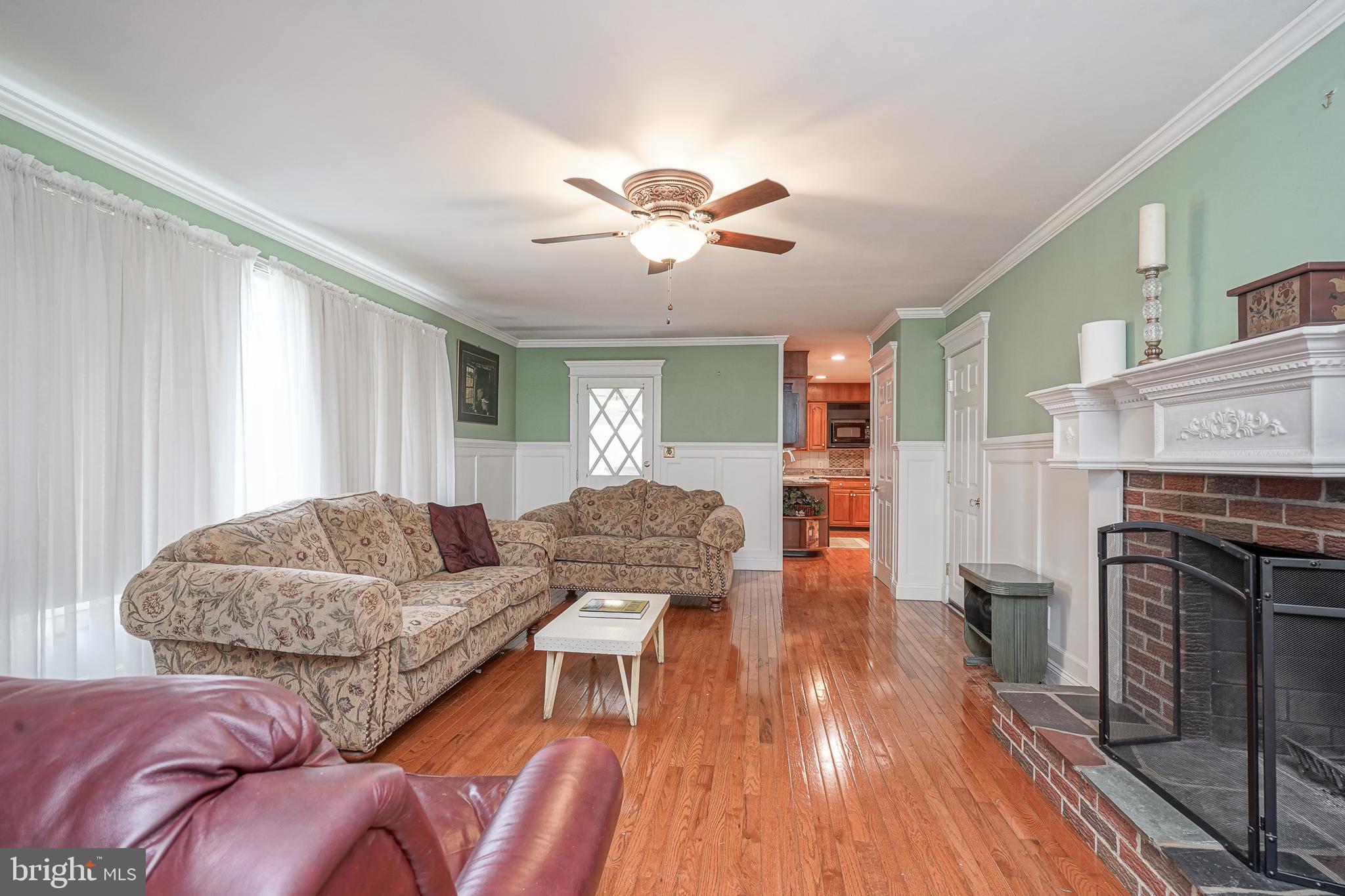 309 Eayrestown Road Southampton, NJ 08088 - Photo 12 of 25 Family Room w/ Wood Floors